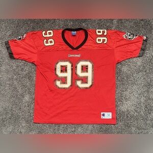 Tampa Bay Buccaneers Jersey Warren Sapp #99 Men’s Size XXL Size 52 Champion